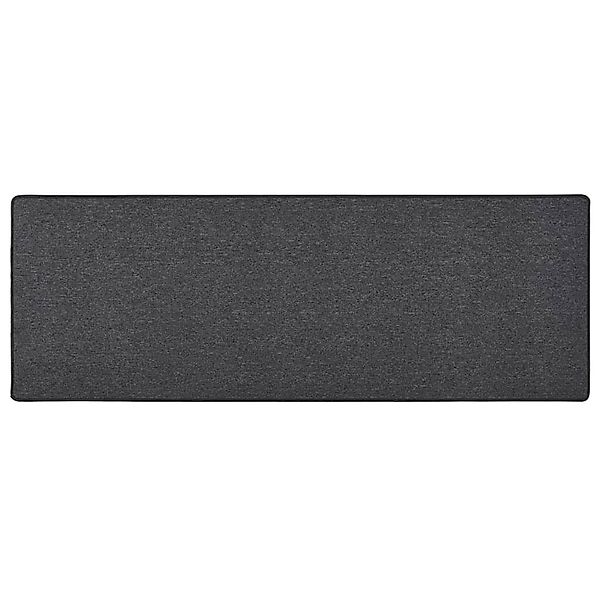 furnicato Teppich Teppichläufer Anthrazit 50x150 cm, günstig online kaufen