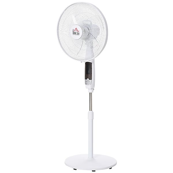 HOMCOM Standventilator 138 cm Ventilator mit 7,5h Timer Fernbedienung höhen günstig online kaufen