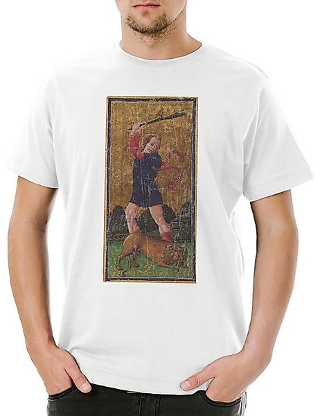 Urban Backwoods Print-Shirt Urban Backwoods Tarot Arcanum Strength Herren T günstig online kaufen
