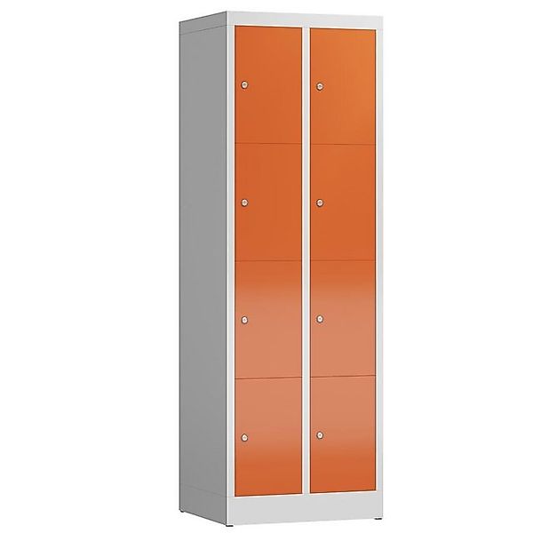 Steelboxx Spind Schließfachschrank 8 Fächer Spind 180x60x50cm (1-St) Komple günstig online kaufen