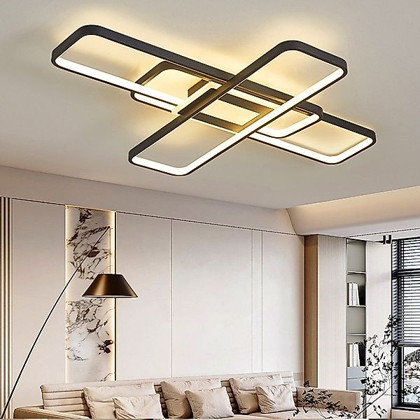 Daskoo Deckenleuchte 70W Design Deckenlampe Dimmbar günstig online kaufen