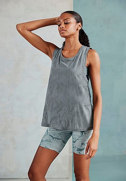 LASCANA ACTIVE Funktionsshirt Sportshirt mit Rundhalsausschnitt und Logodru günstig online kaufen