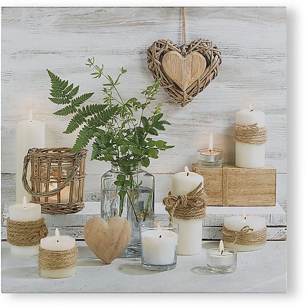 Art for the home LED-Bild Harmony LED, Modern, Zen (1 St), LED-Leinwand Har günstig online kaufen