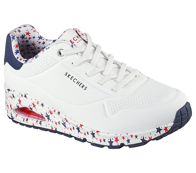 Skechers UNO-FREE STRYDE Sneaker Schnürschuh, Freizeitschuh mit Sternenaufr günstig online kaufen