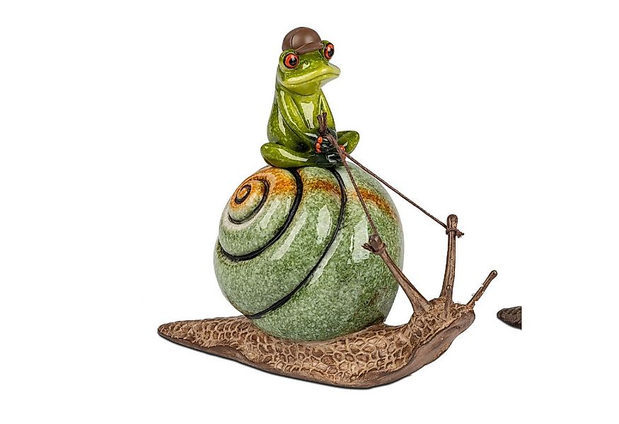 formano Dekofigur Froschhausen, Farbe: Grün, Motiv: Frosch günstig online kaufen