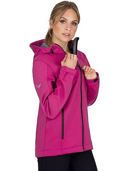 Trigema Softshelljacke TRIGEMA Taillierte Softshell–Kapuzenjacke (1-St) günstig online kaufen