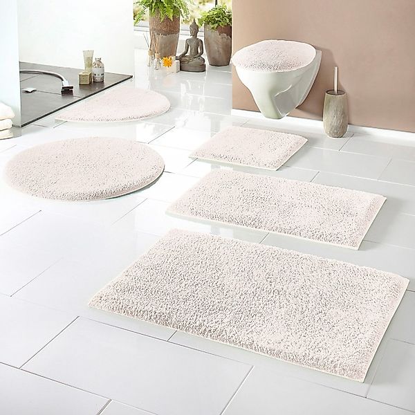 my home Badematte »Maren, Badvorleger, Badezimmer Teppich«, rutschhemmend b günstig online kaufen