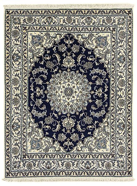 morgenland Orientteppich »Perser - Nain - 198 x 152 cm - dunkelblau«, recht günstig online kaufen