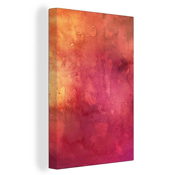 OneMillionCanvasses® Leinwandbild Aquarell - Gelb - günstig online kaufen