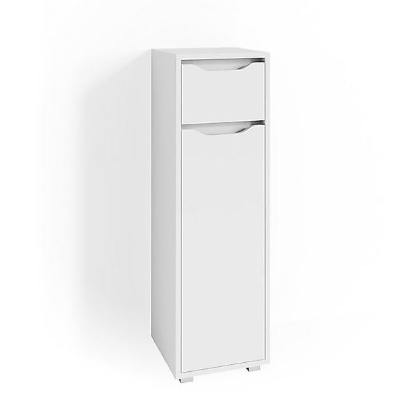 Vicco Midischrank Ruben Weiß 30 x 98 cm günstig online kaufen