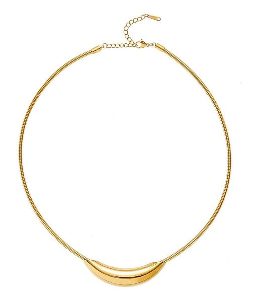 LASCANA Schlangenkette Halskette mit Röhrchen Anhänger, Hochwertiges Collie günstig online kaufen