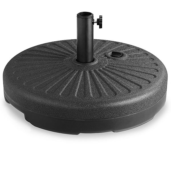 Casaria Schirmhalter rund schwarz, 1 tlg. günstig online kaufen