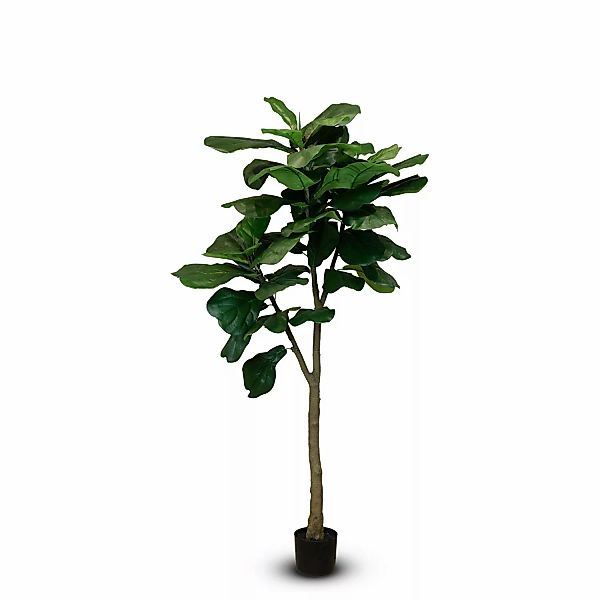 Hochwertige Geigenfeige Ficus Lyrata Kunstpflanze 180 cm günstig online kaufen