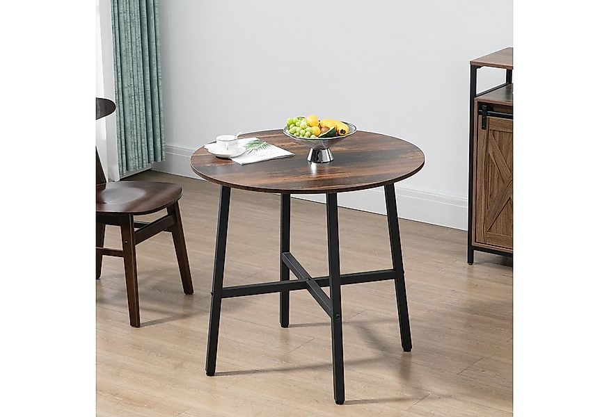 HOMCOM Esstisch Esszimmertisch für 4 Personen (Küchentisch, 1-St., Wohnzimm günstig online kaufen