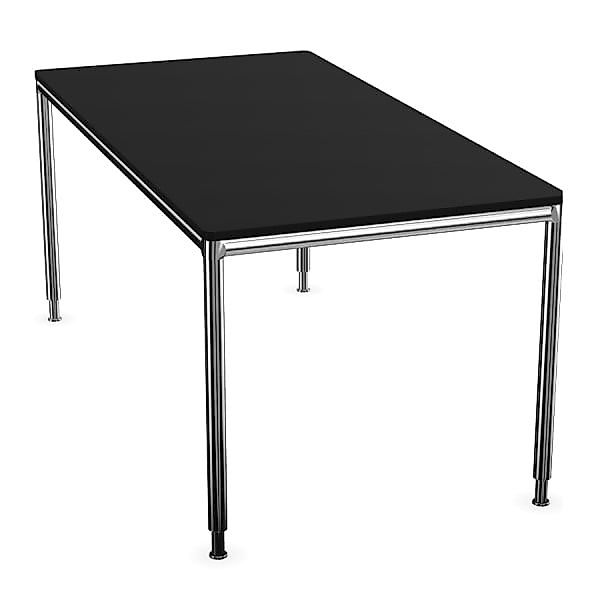 BOSSE S-DESK | Schreibtisch schwarz | 180x80 cm | Modul Space günstig online kaufen