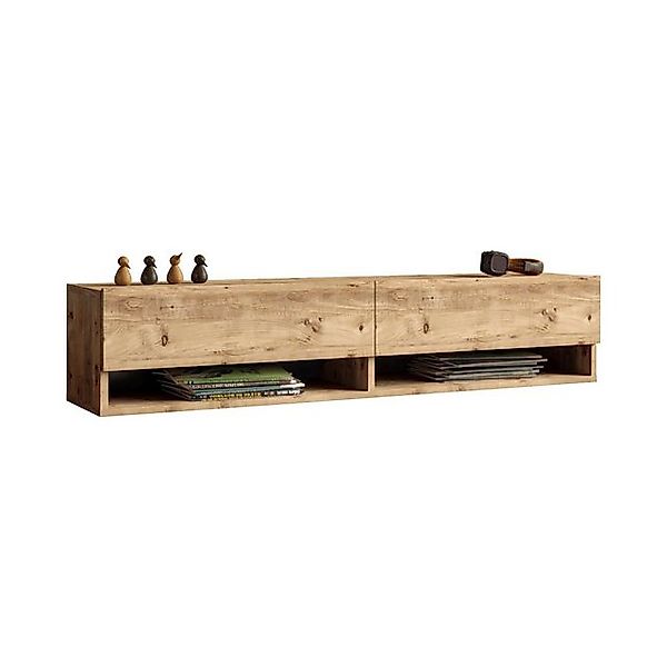 en.casa TV-Schrank »Laitila« TV Hängeboard 140x31,5x29,5cm günstig online kaufen