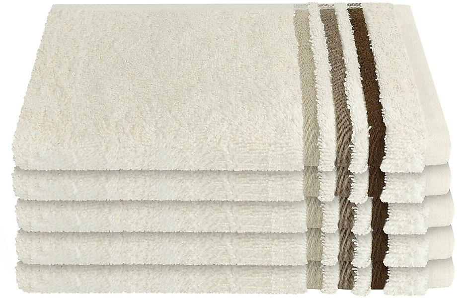 Schiesser Gästehandtücher Skyline Color aus 100 günstig online kaufen
