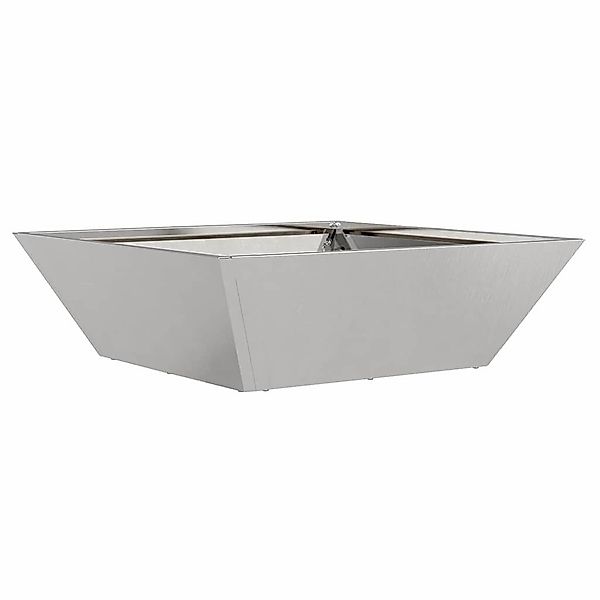 vidaXL Blumentopf Garten Schüssel Pflanzer Silber günstig online kaufen