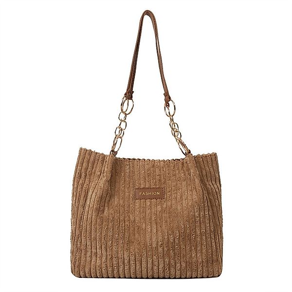 Coonoor Schultertasche Damen Cord-Shoulder-Schultertasche, Große Tote-Tasch günstig online kaufen