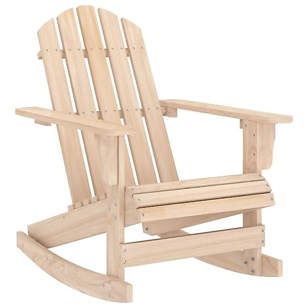 vidaXL Adirondack-Schaukelstuhl Massivholz Tanne 315882 günstig online kaufen
