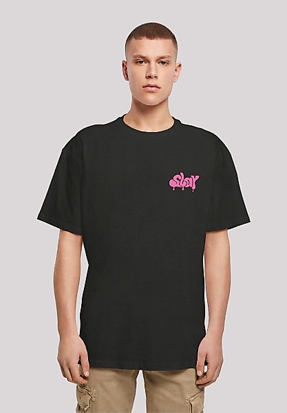 F4NT4STIC T-Shirt "SLAY Jugenwort Pink" Print günstig online kaufen