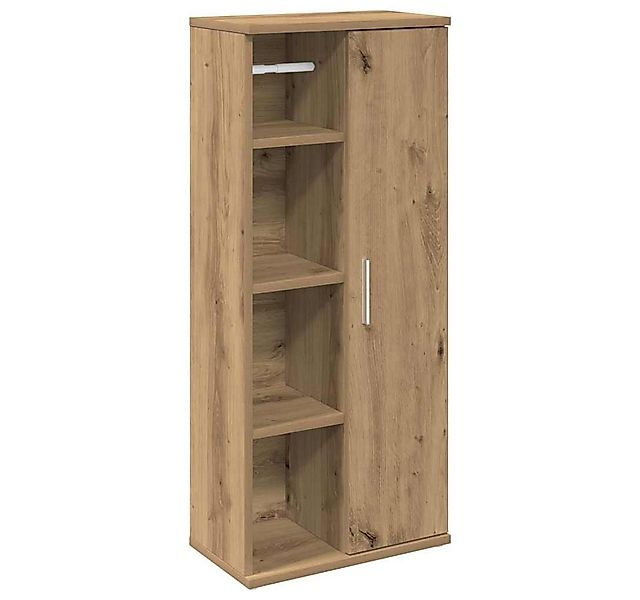 vidaXL Badezimmer-Set Badezimmerschrank mit Rollenhalter Artisan-Eiche 39x2 günstig online kaufen