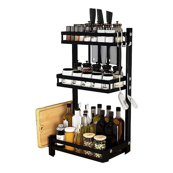 JEOBEST Gewürzregal Küche Gewürzhalter Vielseitiger Organizer günstig online kaufen