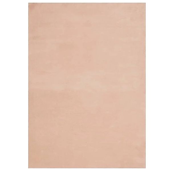 vidaXL Teppich HUARTE Kurzflor Weich und Waschbar Blassrosa 200x280 cm 3751 günstig online kaufen