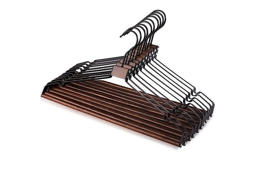 House Day Kleiderbügel aus Holz und Metall, rutschfest, (10-tlg), mit Einke günstig online kaufen