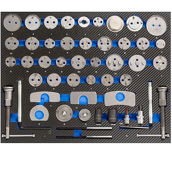 TRUTZHOLM Werkzeugset Bremskolbenrücksteller-Set 50-tlg.in Werkstattwagen E günstig online kaufen