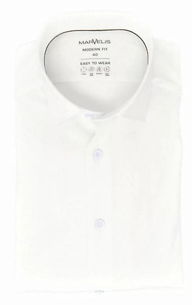 MARVELIS Businesshemd Easy To Wear Hemd - Modern Fit - Langarm - Einfarbig günstig online kaufen
