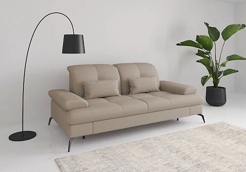 sit&more 3-Sitzer »Amica«, inkl Sitztiefenverstellung und Armteilverstellun günstig online kaufen