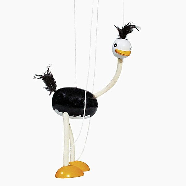 goki Handpuppe Marionette Strauß (Packung, 1-tlg., günstig online kaufen