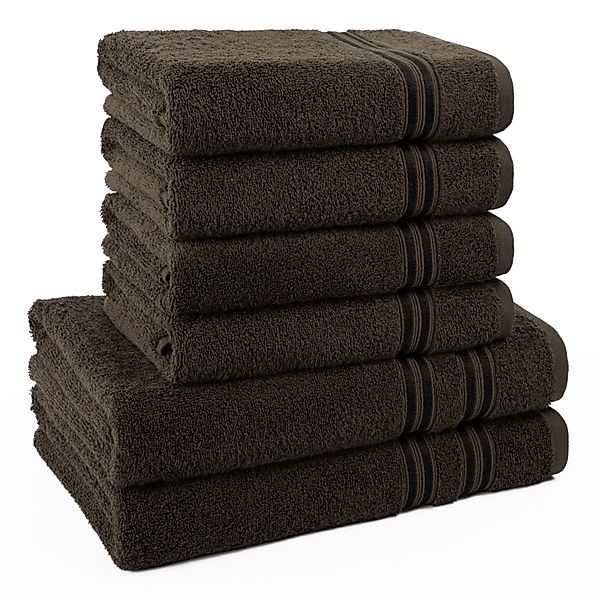 HAMMETEX Handtuch Set »6-teiliges Handtuch Set, 100% Baumwolle, Weich & Sau günstig online kaufen