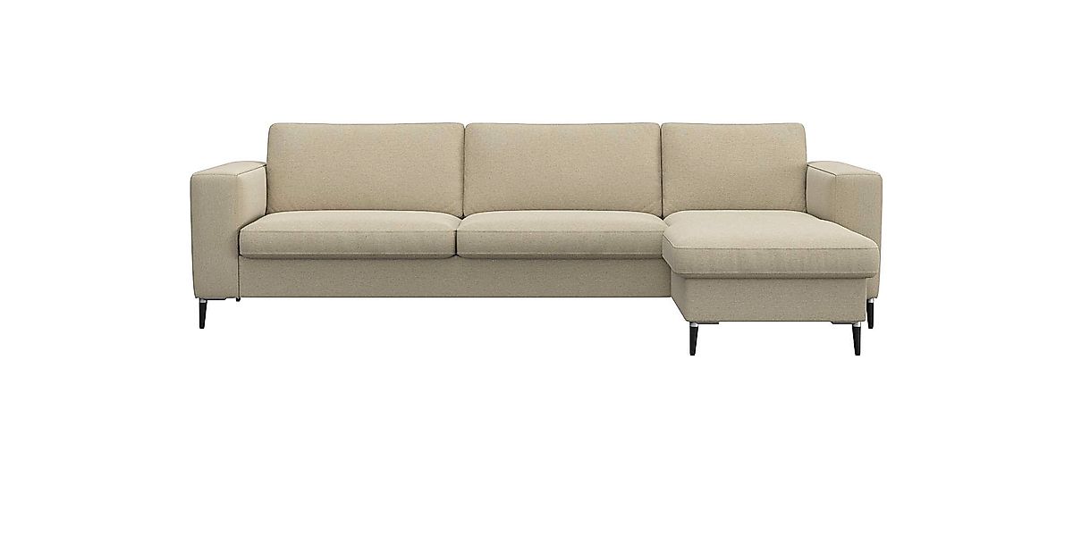 FLEXLUX Ecksofa »Fiore, superbequemer Sitzkomfort durch Kaltschaum im Sitz, günstig online kaufen