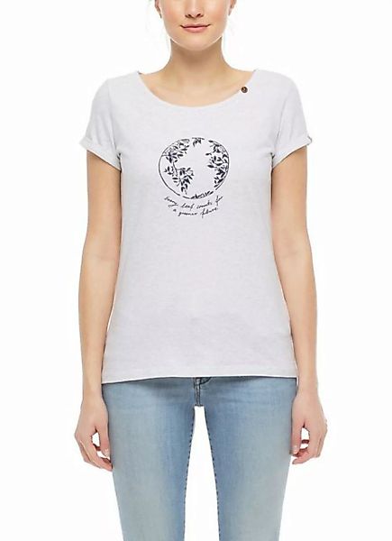 Ragwear T-Shirt Damen Florah Print A Organic, white, Größe S günstig online kaufen
