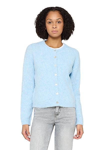 Cartoon Strickjacke "Damen mit Rundhalsausschnitt" 1 tlg. günstig online kaufen