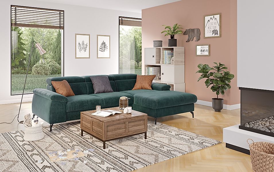 COTTA Ecksofa Kitty L-Form, B: 242 günstig online kaufen