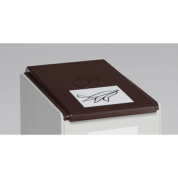 PROREGAL Deckel Für Abfallbehälter Und Wertstoffsammelsystem 40 Liter Kunst günstig online kaufen