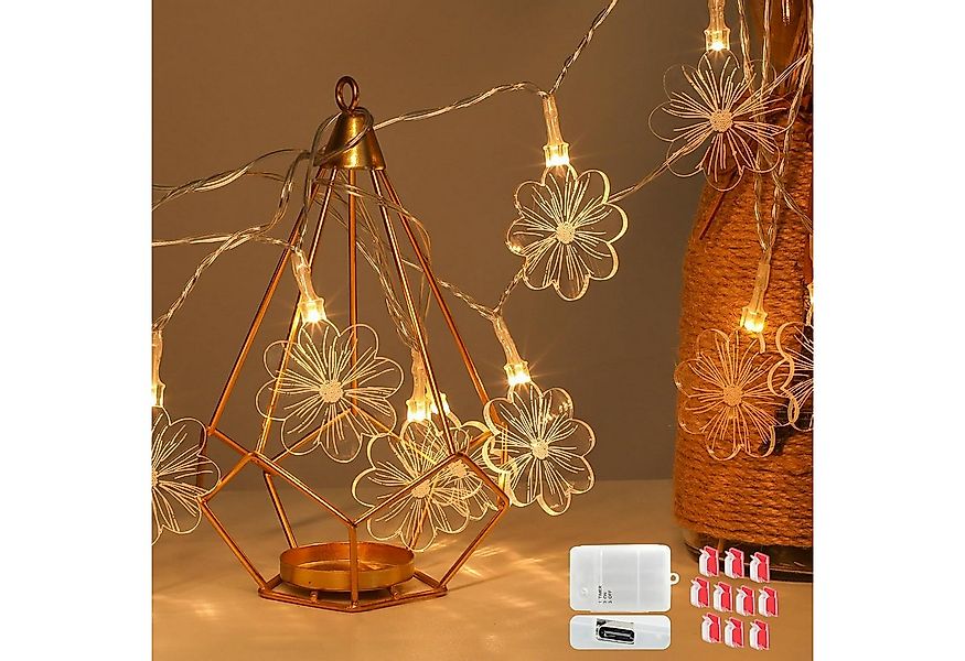 Vivitar Lichterkette Innenbereich dekorative Lichter 4,1 m 15 LED USB wiede günstig online kaufen