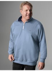 Trigema Sweatshirt "TRIGEMA Sweatshirt mit Kragen und Reißverschluss" günstig online kaufen