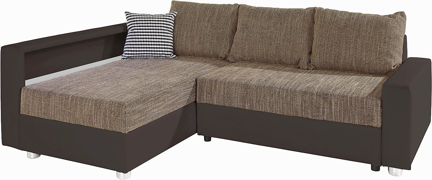 COLLECTION AB Ecksofa "Relax L-Form", inklusive Bettfunktion, Federkern, wa günstig online kaufen