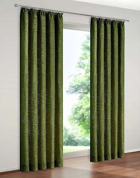 Wirth Vorhang "Holmsund 288g/qm" Kräuselband 1 Stk. tlg. günstig online kaufen