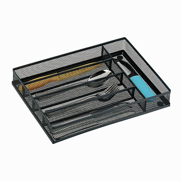 relaxdays Besteckkasten für Schubladen aus Metall günstig online kaufen