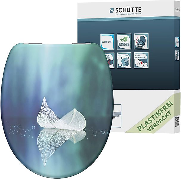 Schütte WC-Sitz Fallen Leaf, Duroplast, mit günstig online kaufen