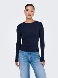 ONLY Langarmshirt ONLRILEY O-NECK L/S TOP günstig online kaufen