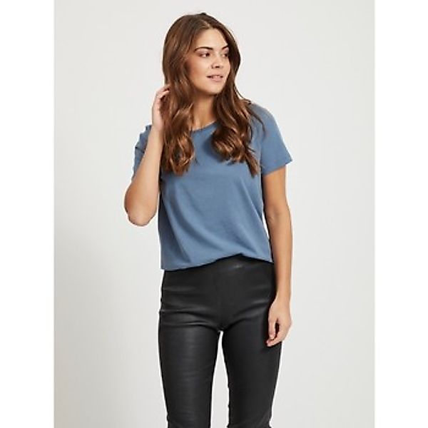 Vila  Sweatshirt Sus T-Shirt - China Blue günstig online kaufen