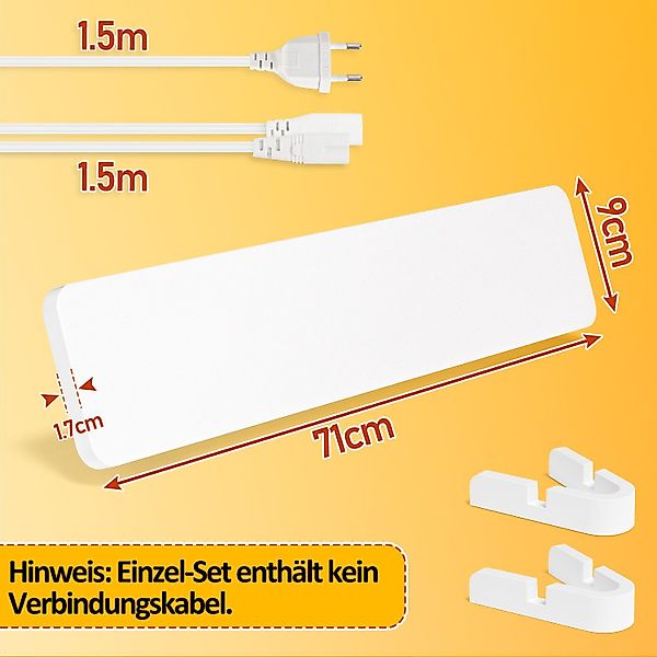 Clanmacy Infrarotheizung 3X Anti-Schimmel Schimmel Wandentfeuchter günstig online kaufen