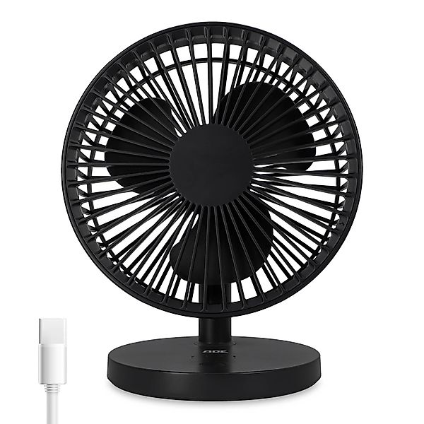 ADE Tischventilator sehr leiser USB-Ventilator mit günstig online kaufen