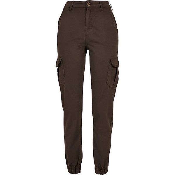 URBAN CLASSICS Cargohose Urban Classics Damen Ladies High Waist Cargo Pants günstig online kaufen